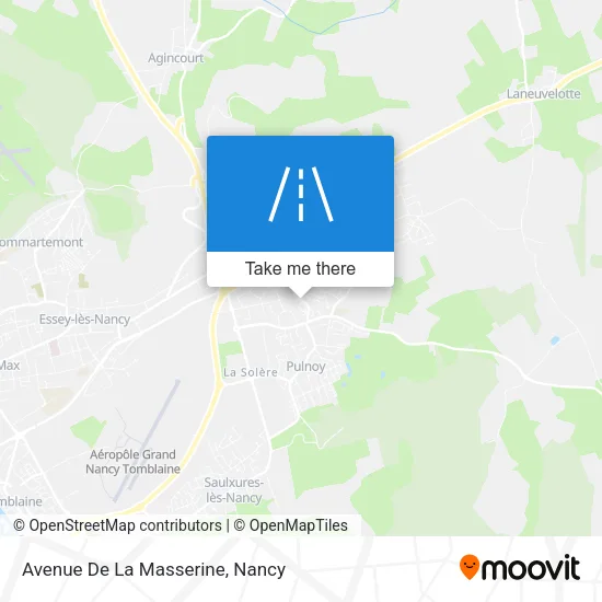 Avenue De La Masserine map