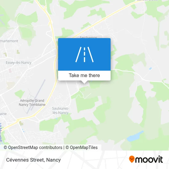 Rue Des Cévennes map