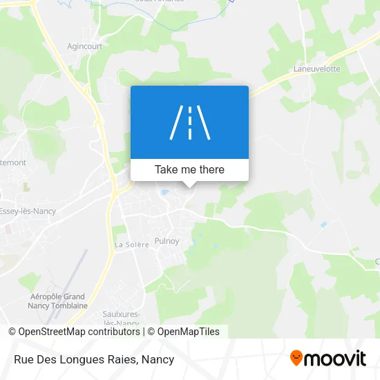 Rue Des Longues Raies map