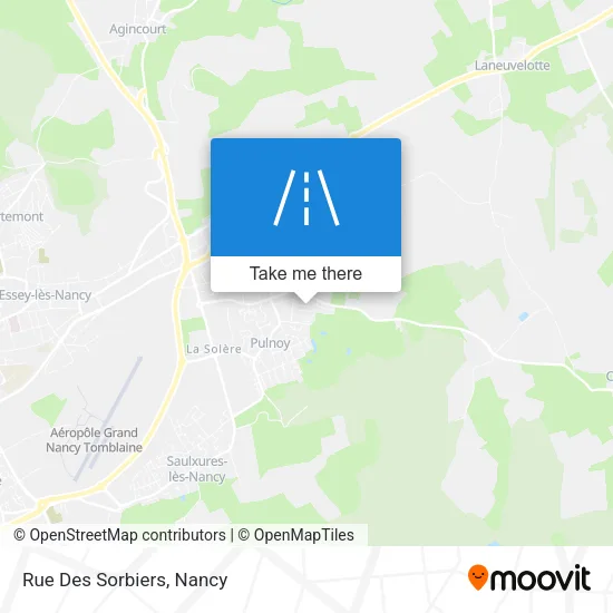 Rue Des Sorbiers map