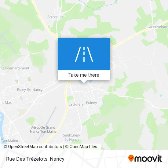 Rue Des Trézelots map