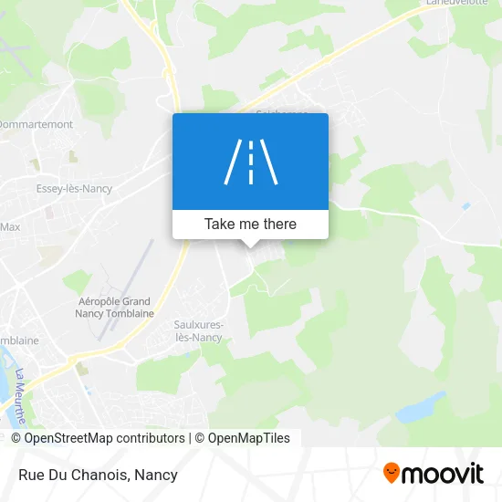 Rue Du Chanois map