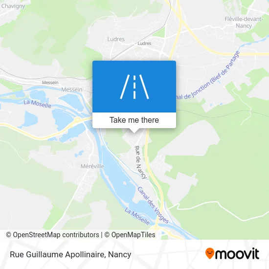 Rue Guillaume Apollinaire map