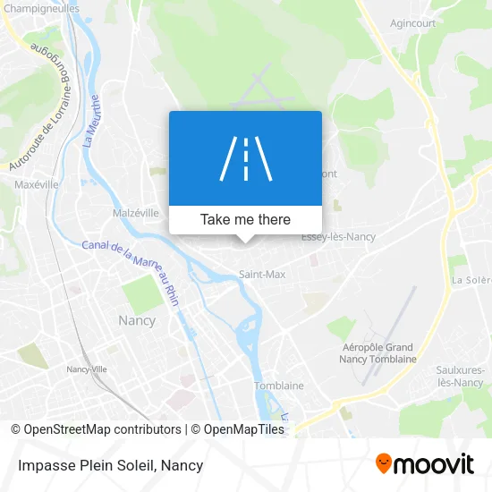 Impasse Plein Soleil map