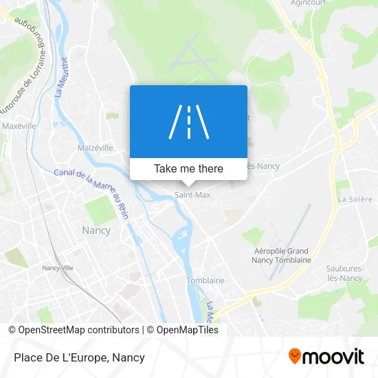 Place De L'Europe map