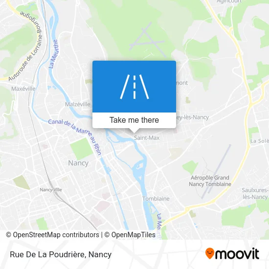 Rue De La Poudrière map