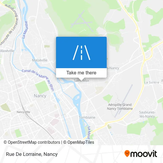 Rue De Lorraine map