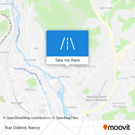 Rue Diderot map