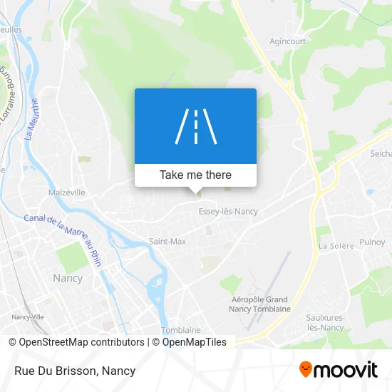 Rue Du Brisson map