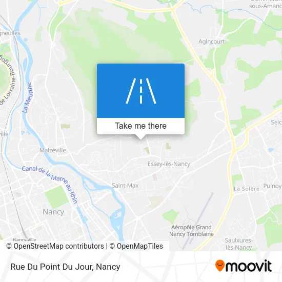 Rue Du Point Du Jour map