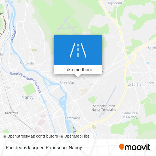 Rue Jean-Jacques Rousseau map