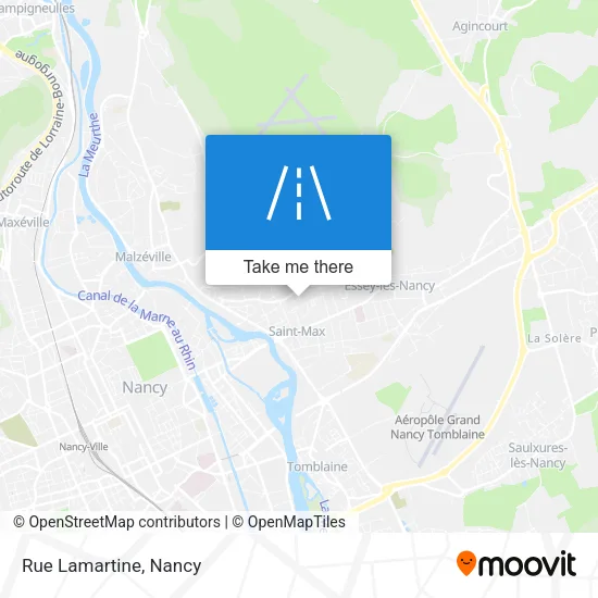Rue Lamartine map