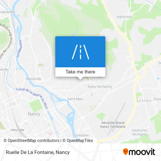 Ruelle De La Fontaine map