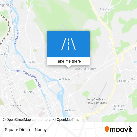 Square Diderot map