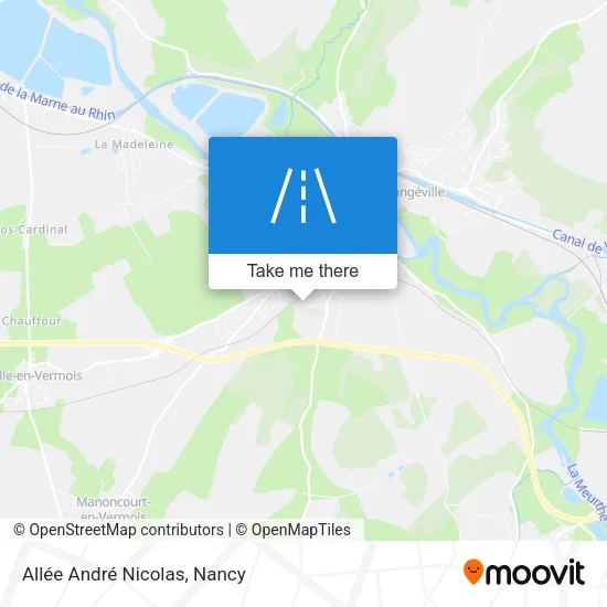 Allée André Nicolas map
