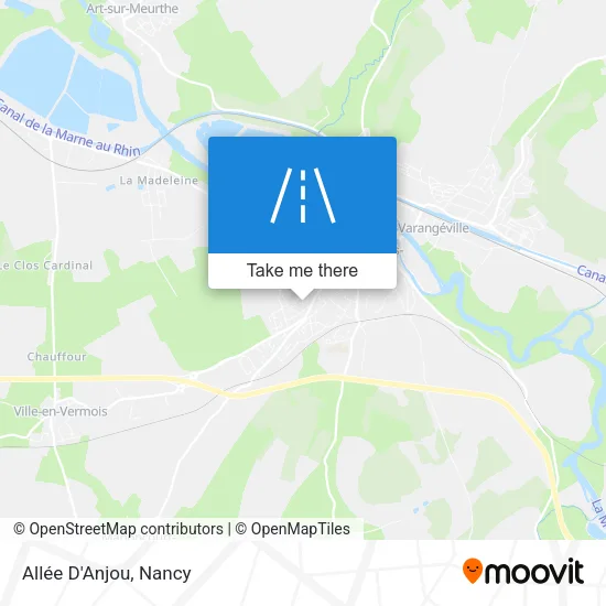 Allée D'Anjou map