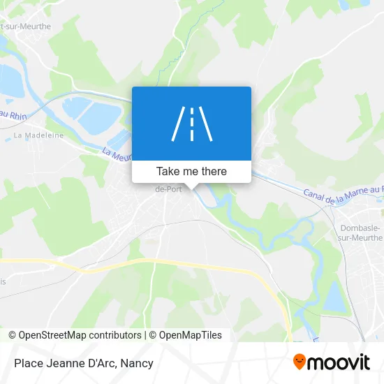 Place Jeanne D'Arc map