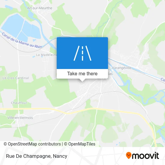 Rue De Champagne map