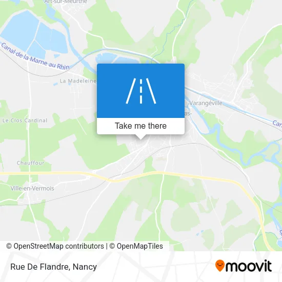 Rue De Flandre map