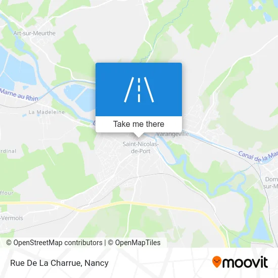 Mapa Rue De La Charrue