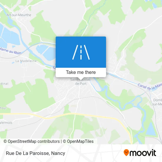 Rue De La Paroisse map