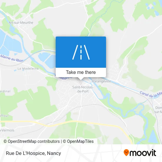 Rue De L'Hospice map