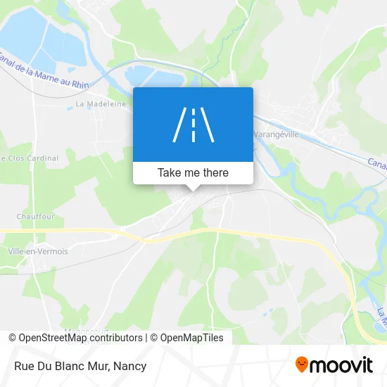 Rue Du Blanc Mur map