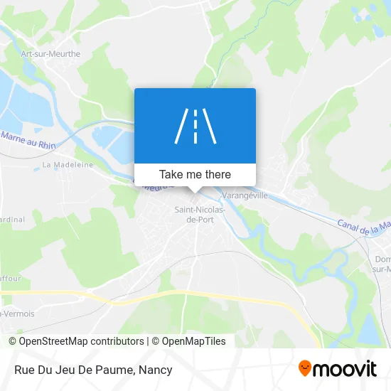 Rue Du Jeu De Paume map