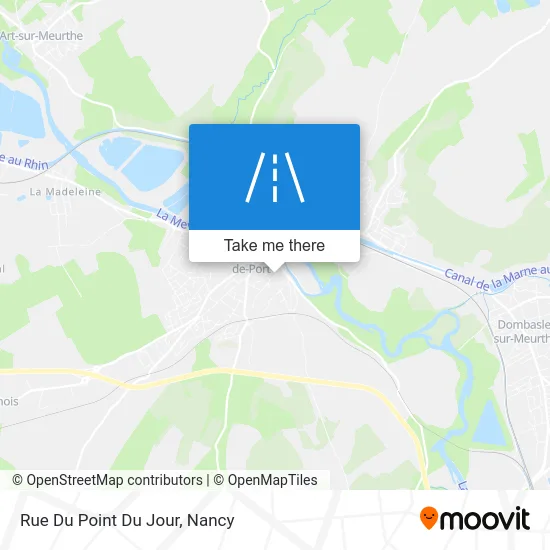 Rue Du Point Du Jour map