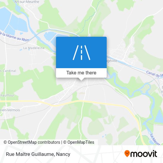 Rue Maître Guillaume map