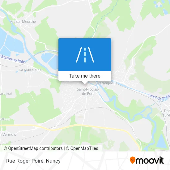 Rue Roger Poiré map