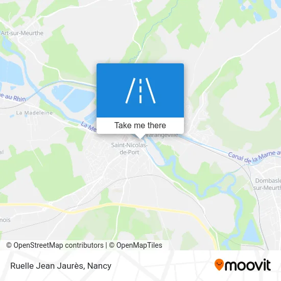 Ruelle Jean Jaurès map