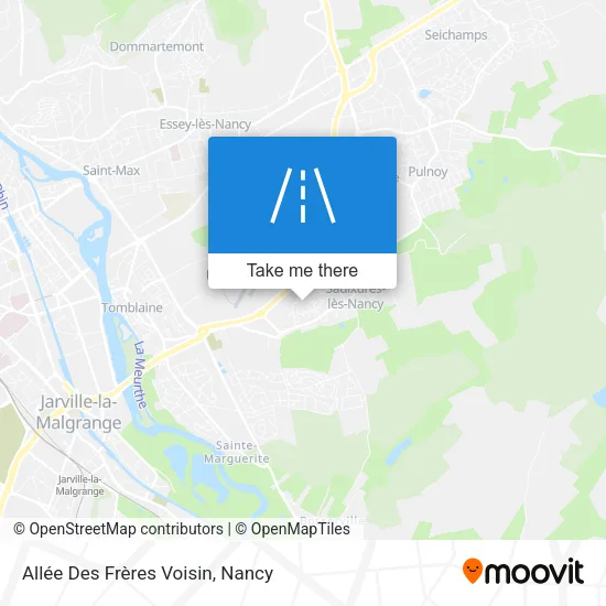 Allée Des Frères Voisin map