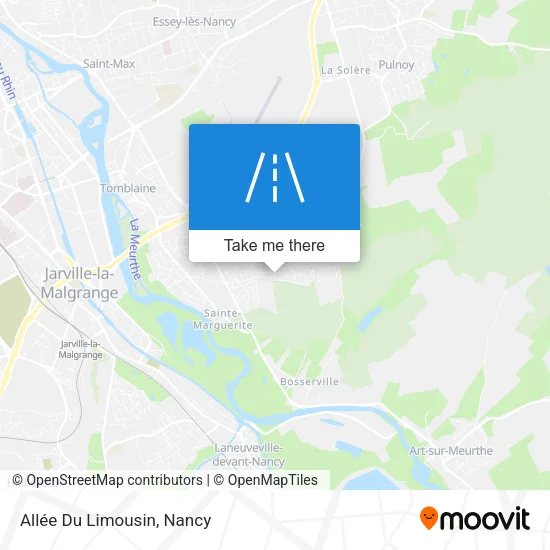 Allée Du Limousin map