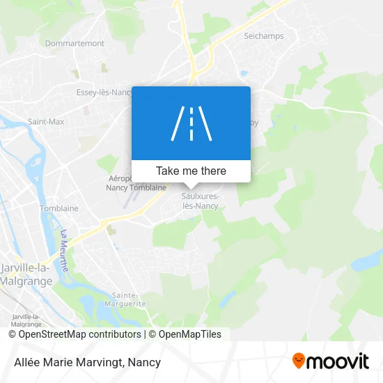 Allée Marie Marvingt map