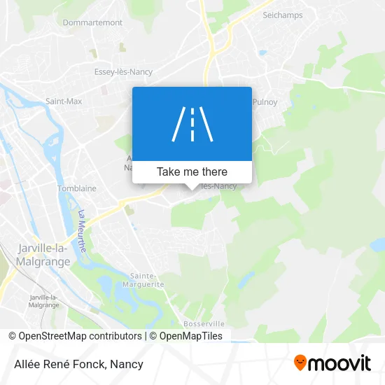 Allée René Fonck map