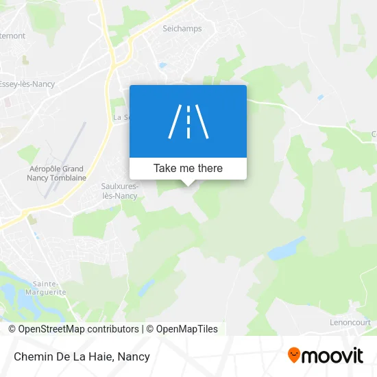 Chemin De La Haie map