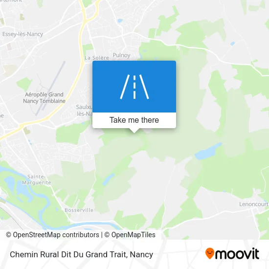 Chemin Rural Dit Du Grand Trait map