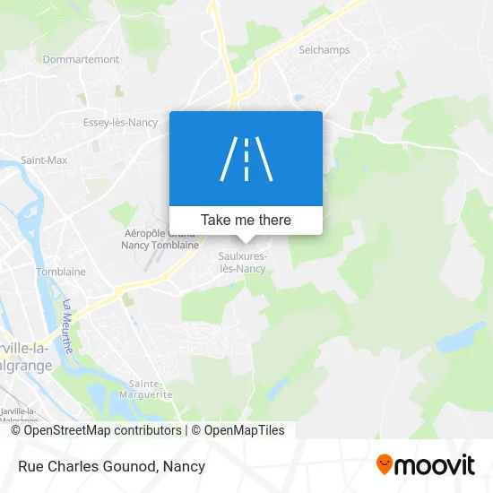 Rue Charles Gounod map