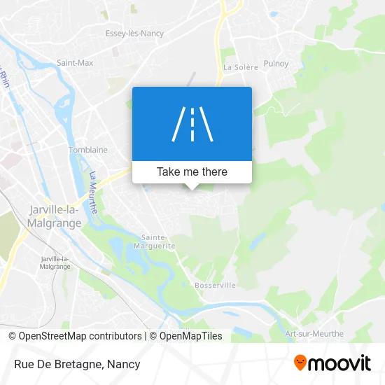 Rue De Bretagne map