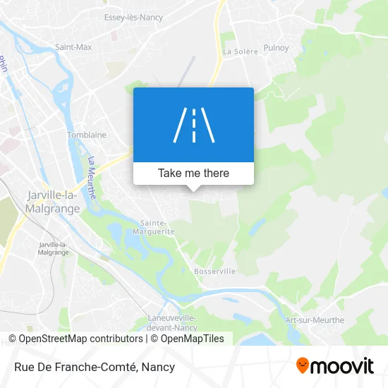 Rue De Franche-Comté map