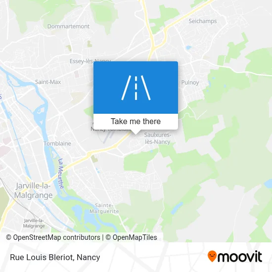 Rue Louis Blériot map