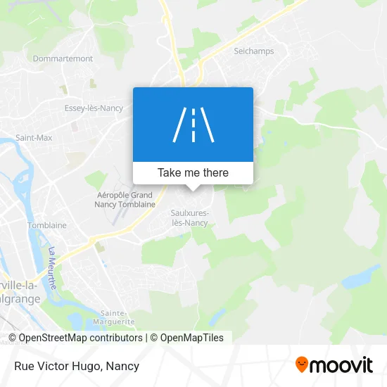 Rue Victor Hugo map