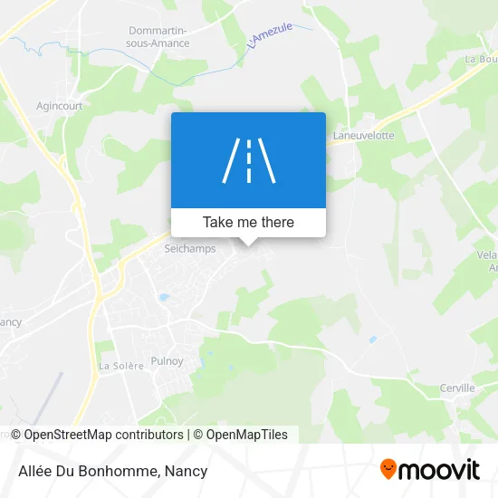 Allée Du Bonhomme map