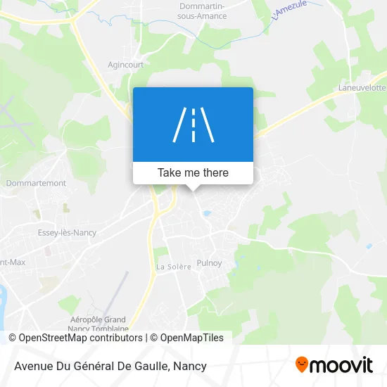 Avenue Du Général De Gaulle map