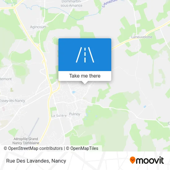 Rue Des Lavandes map