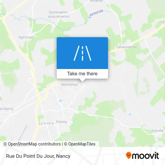 Rue Du Point Du Jour map