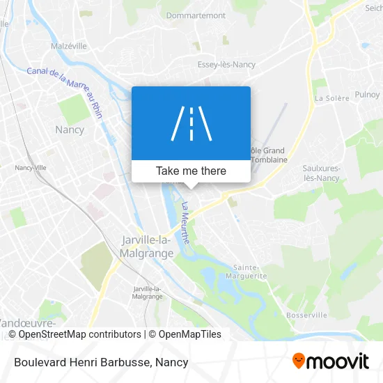 Boulevard Henri Barbusse map