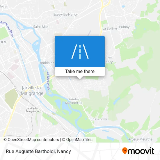 Rue Auguste Bartholdi map