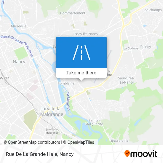 Rue De La Grande Haie map